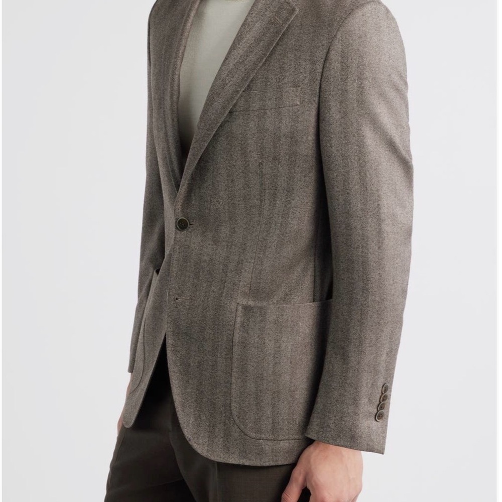 Peter Millar the winter excursionits Sport Jacket Blazer Size 38R cashmere - Picture 5 of 9